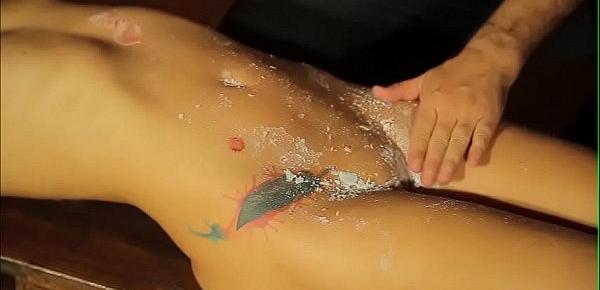  Luna tortured with hot wax part 1 and part 2